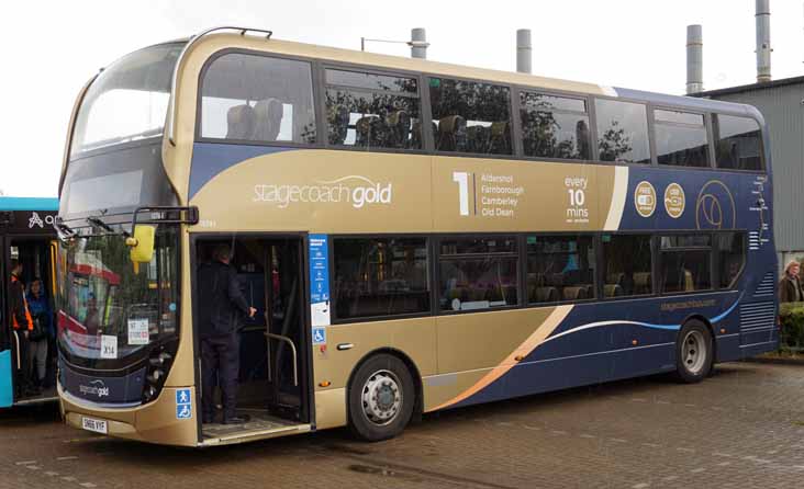 Stagecoach South Alexander Dennis Enviro400MMC 10761 Gold